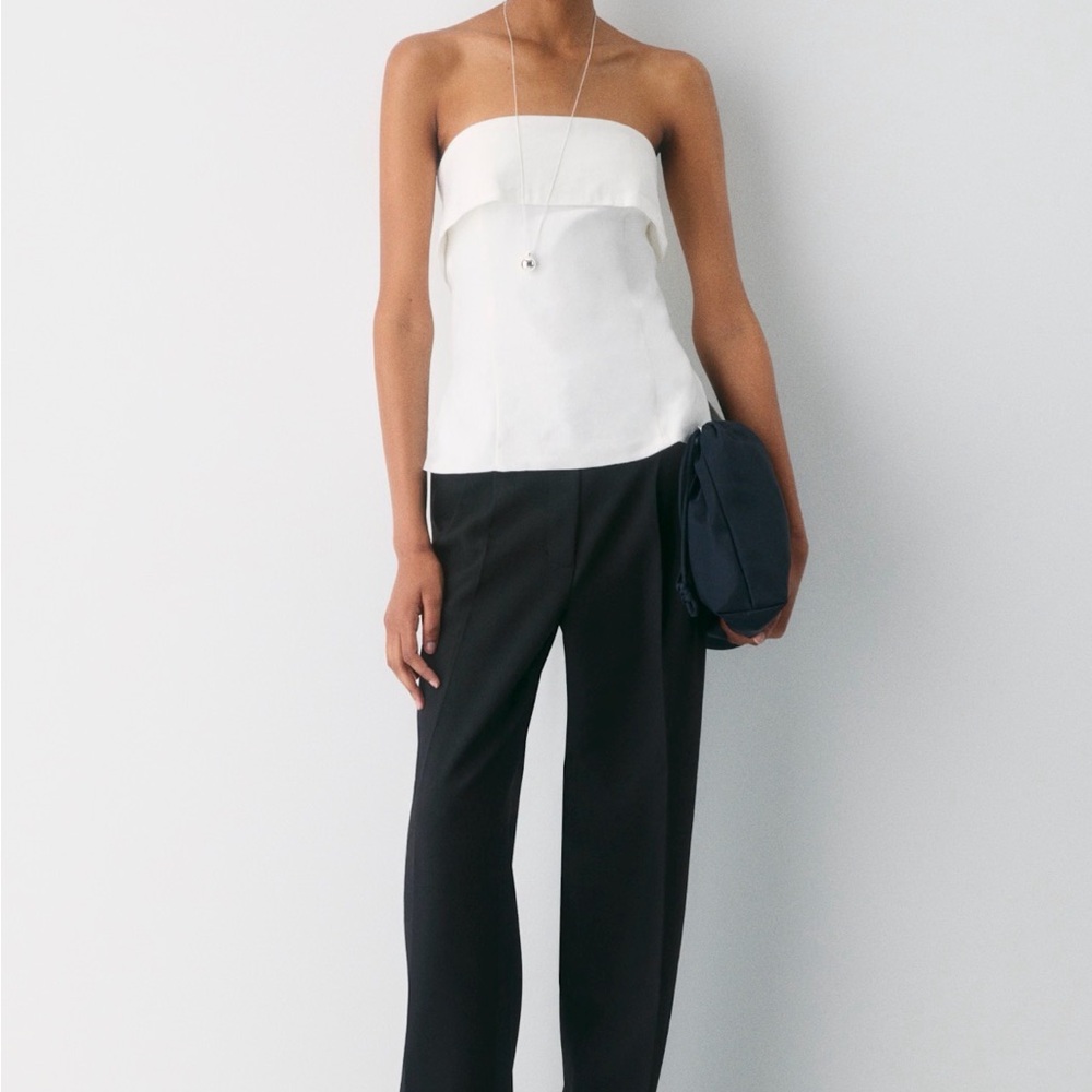 Aritzia Element Linen Tube top NWT
